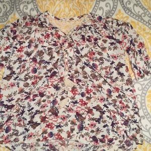 Floral print dress
